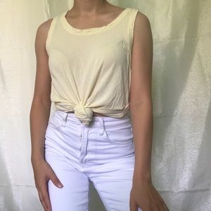 Soft & Sexy Yellow Tank